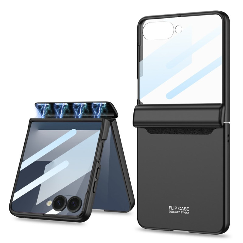 Samsung Galaxy Z Flip 7 5G magneettinen sarana Protector ja näytönsuojain elokuva suojakotelo