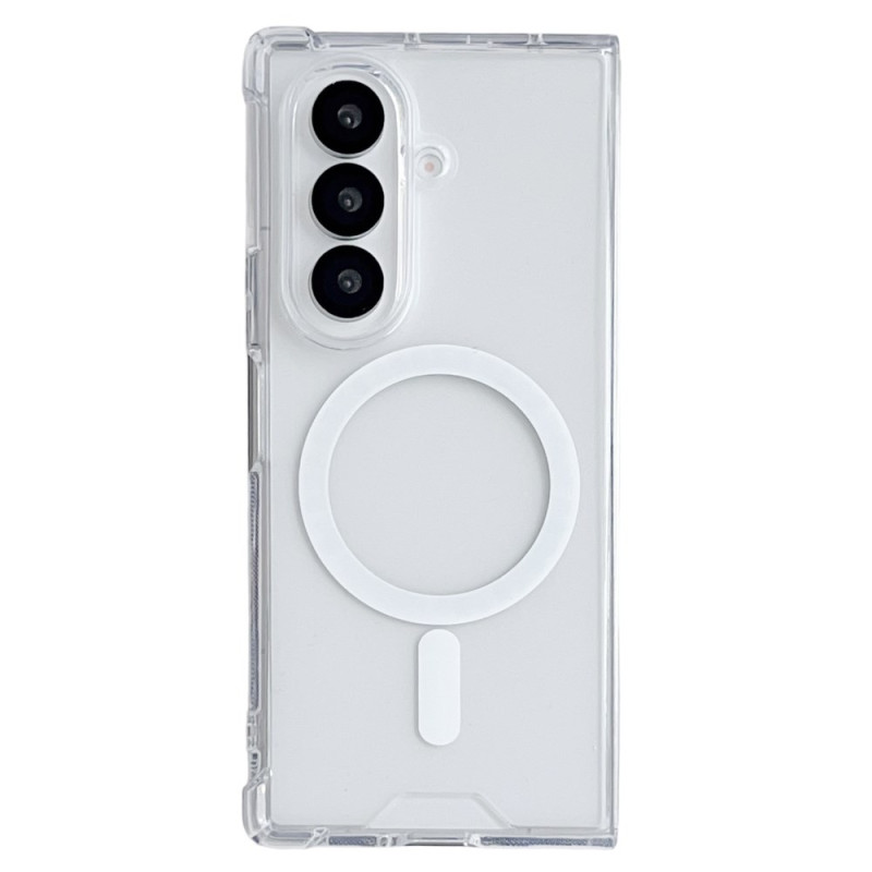 Samsung Galaxy Z Fold 7 yhteensopiva MagSafe läpinäkyvä suojakuori
