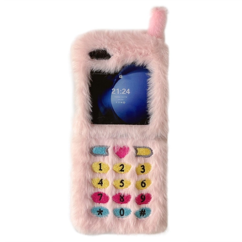 Samsung Galaxy Z Flip 7 FE / Z Flip 6 Plush matkapuhelimen suojakuori