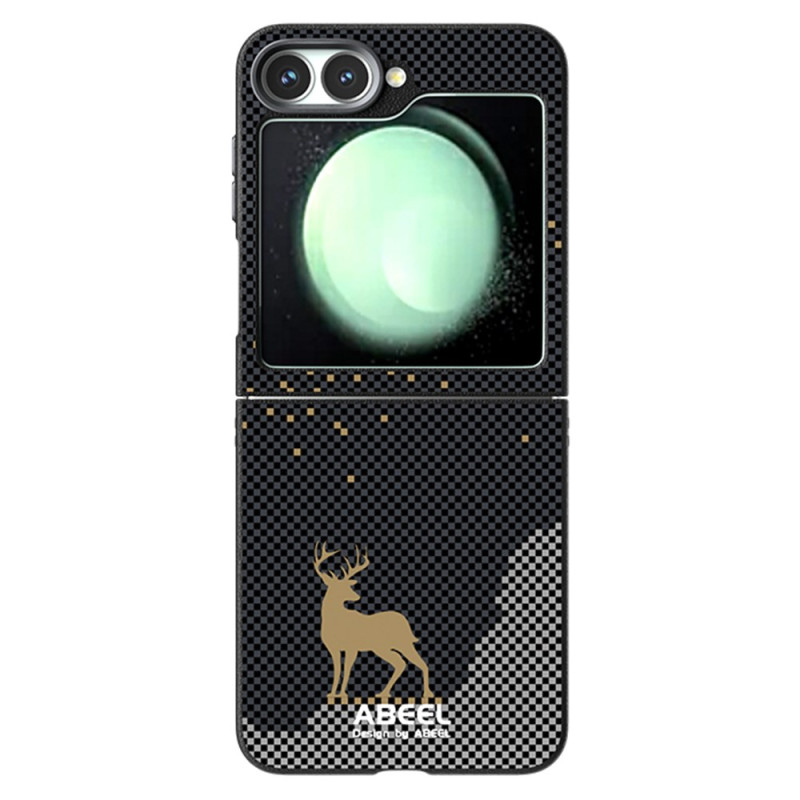 Samsung Galaxy Z Flip 7 FE 5G / Z Flip 6 5G suojakuori
MagSafe yhteensopiva Deer Design Musta Design