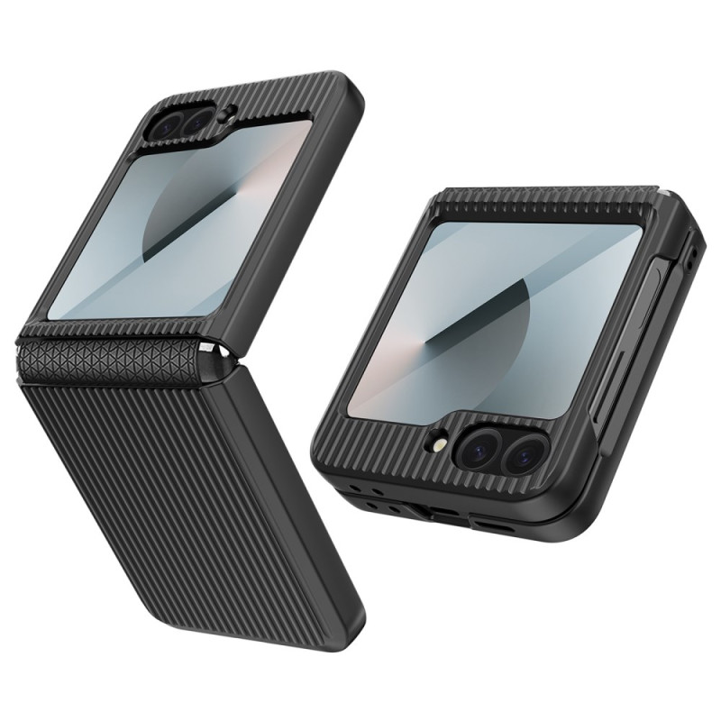 Samsung Galaxy Z Flip 7 FE / Z Flip 6 suojakotelo
 raidallinen muotoilu