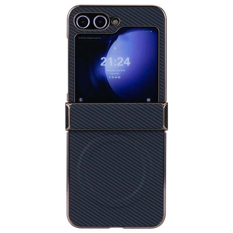 Samsung Galaxy Z Flip 7 FE / Z Flip 6 Magneettinen suojakuori
Hiilikuitu tekstuuri