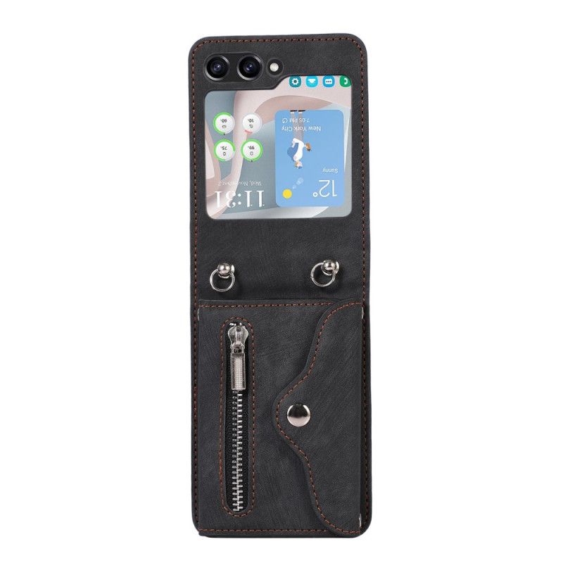 Samsung Galaxy Z Flip 7 FE / Z Flip 6 Suojakuori
Lompakko ja olkahihna