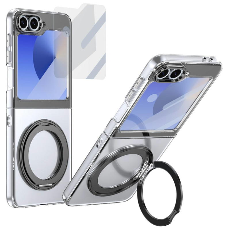 Samsung Galaxy Z Flip 7 FE / Z Flip 6 Suojakuori
Magneettinen tuki ja HD näytön suojakalvo elokuva