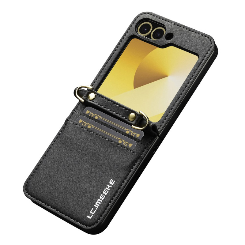 Samsung Galaxy Z Flip 7 FE / Z Flip 6 Suojakuori
 Kortinpidin ja pitkä kantolenkki
