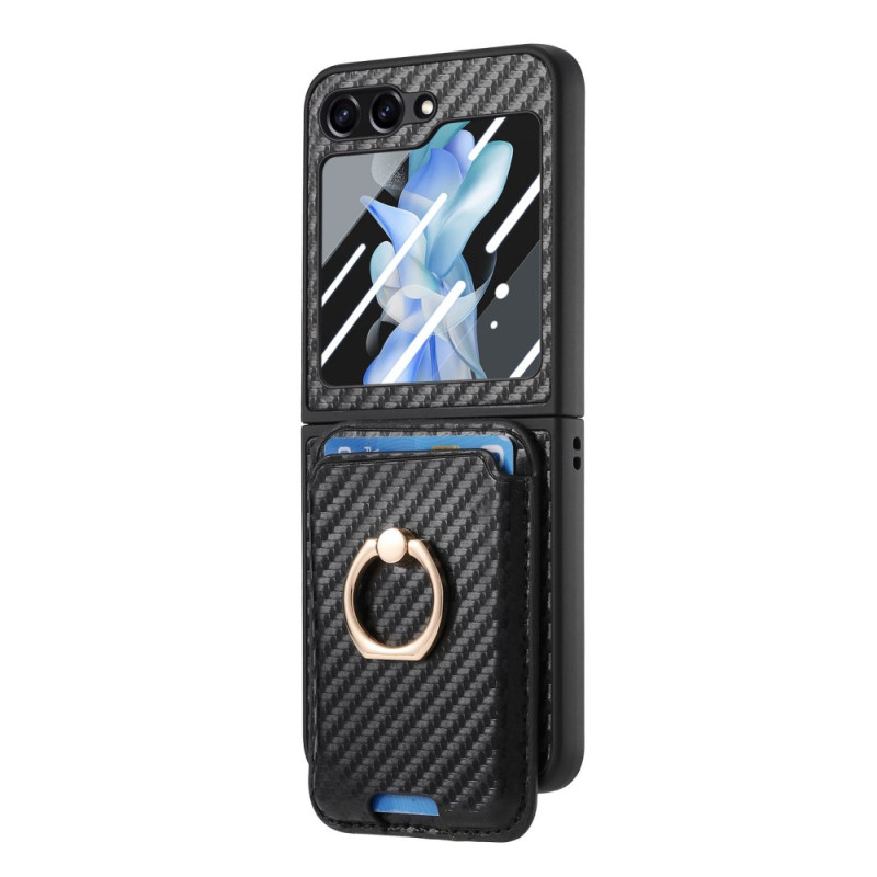 Samsung Galaxy Z Flip 7 FE / Z Flip 6 -korttikuori
Hiilikuitukotelo
