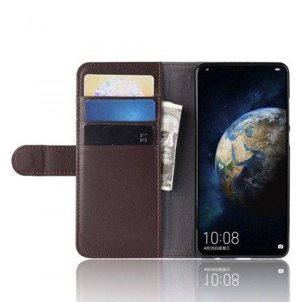 Housse Huawei P30 Cuir Fendu