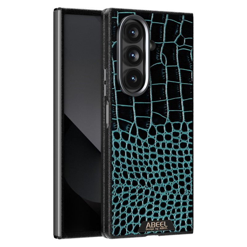 Samsung Galaxy Z Fold 7 5G MagSafe yhteensopiva suojakuori
 krokotiili tyyli ABEEL