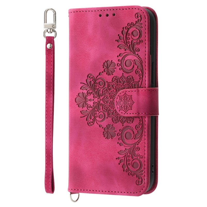 Oppo Reno 14 Pro 5G Suede Lace Suojakuori
kantolenkki
ja olkahihna kanssa