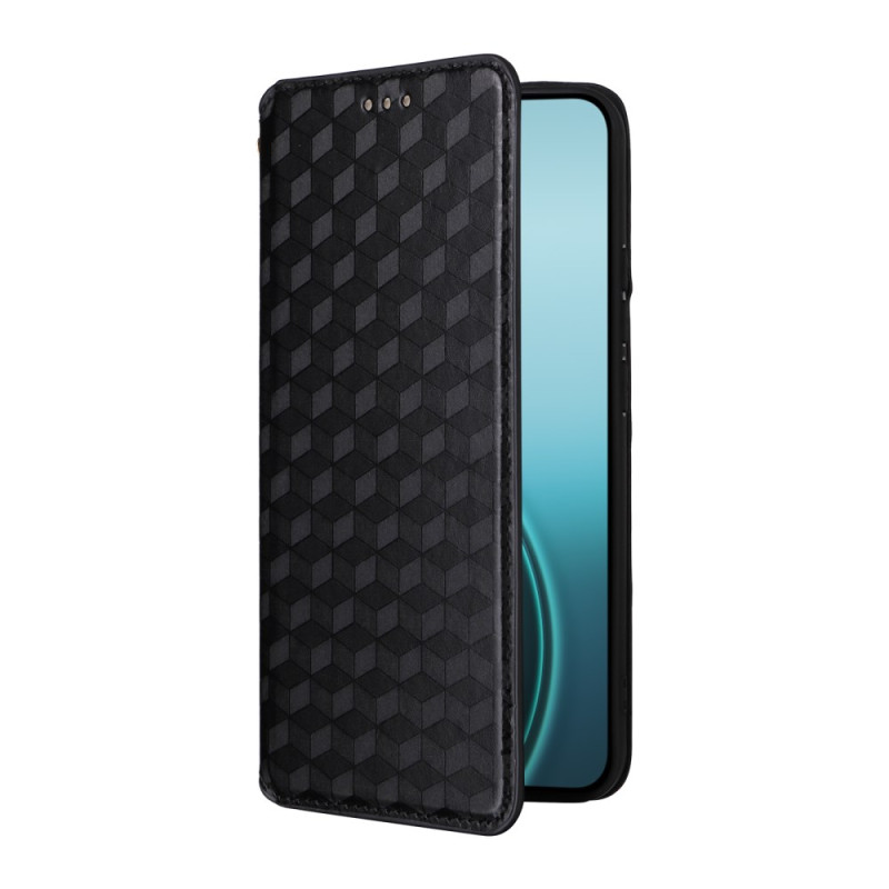 Flip Cover Oppo Reno 14 Pro 5G Kiiltävä kuvio Rhombuses