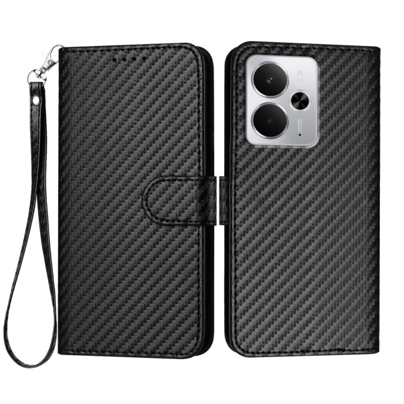 Realme 14 5G / P3 5G Hiilikuituinen kantoliina suojakuori
