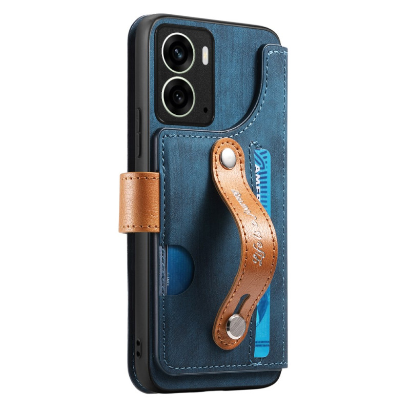 Realme 14 5G Retro suojakuori
 tukihihnan kanssa