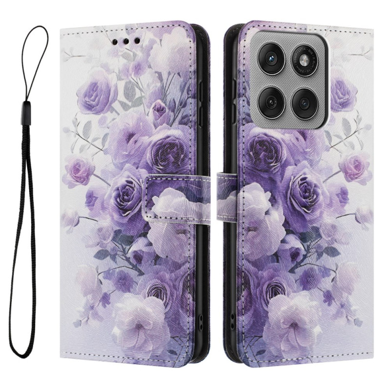 Suojakuori
Motorola Edge 60 Pro Violetit kukat