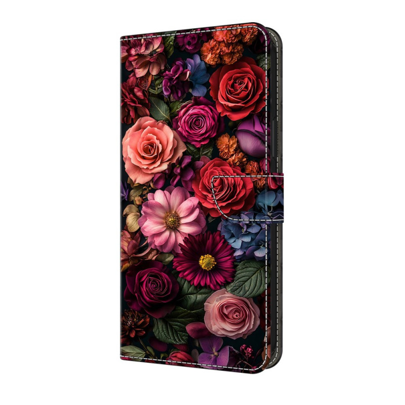 Samsung Galaxy S25 FE kukkakuvioitu suojakuori