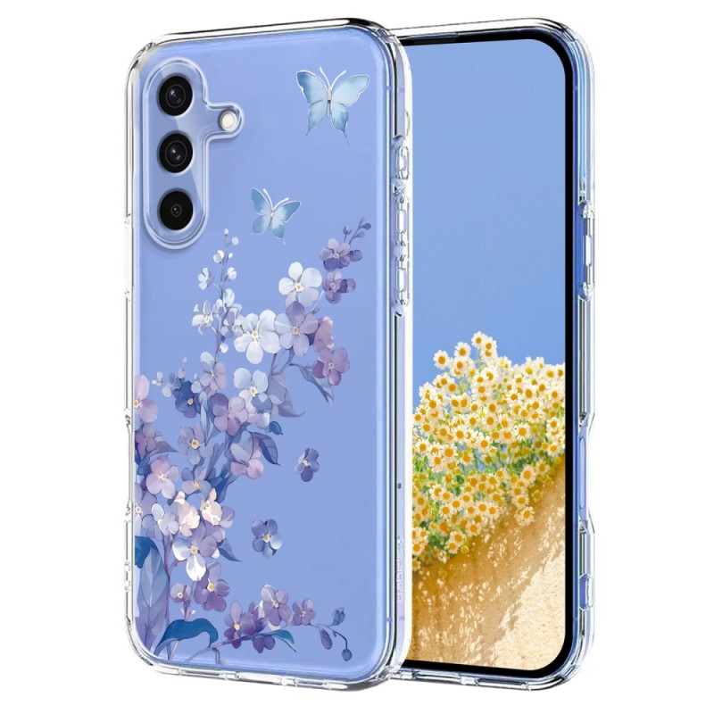 Samsung Galaxy S25 FE läpinäkyvä suojakuori
perhosia ja kukkia