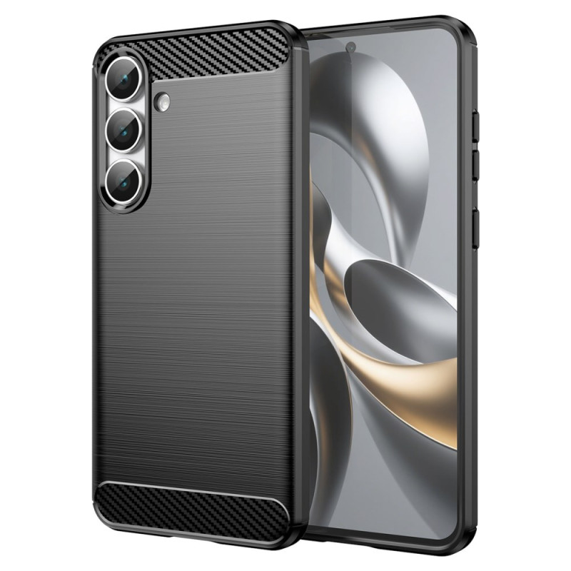 Samsung Galaxy S25 FE Harjattu hiilikuitu suojakuori