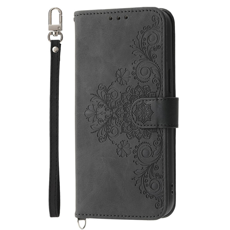 Samsung Galaxy S25 FE Lace Print Suojakuori
, jossa kantolenkki
 ja olkahihna