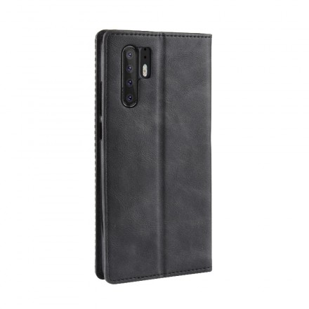 Flip Cover Huawei P30 Pro Vintage Leather Effect Tyylikäs nahkaefekti