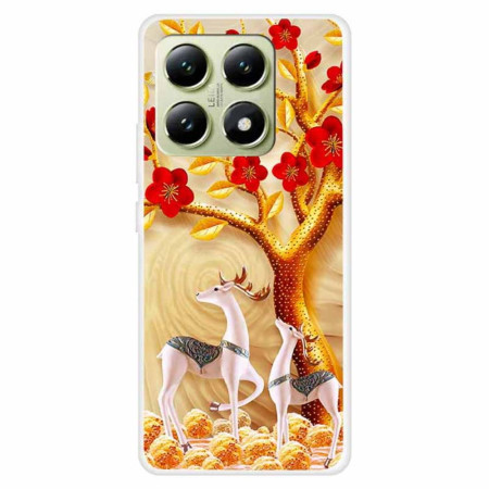 Coque Xiaomi 14T Cerf Sika