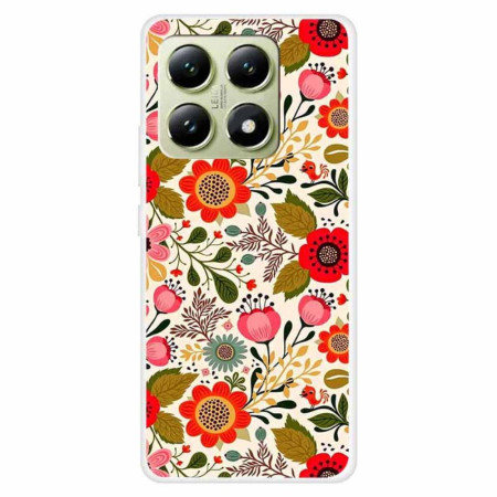 Coque Xiaomi 14T Fleurs...