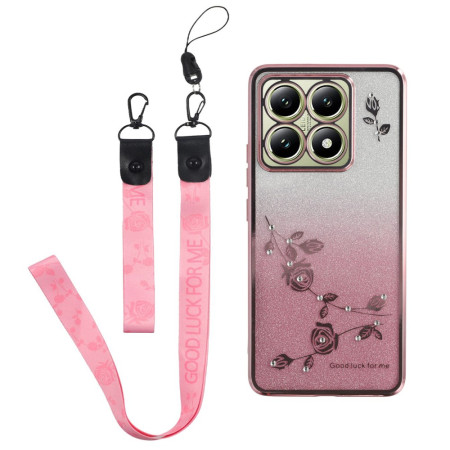 Xiaomi 14T Kukat ja Strass...