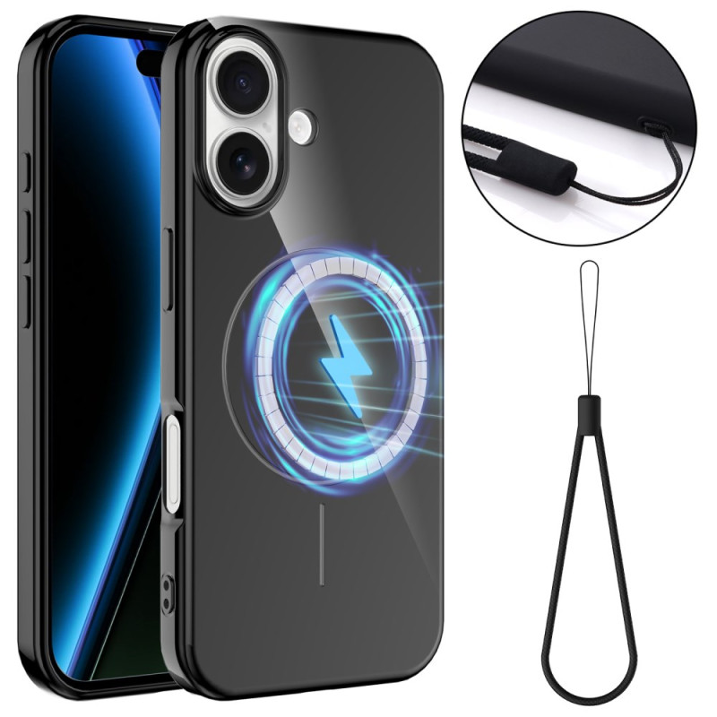 MagSafe-yhteensopiva iPhone 17 -suojakuori
, jossa on kiinnityslenkki