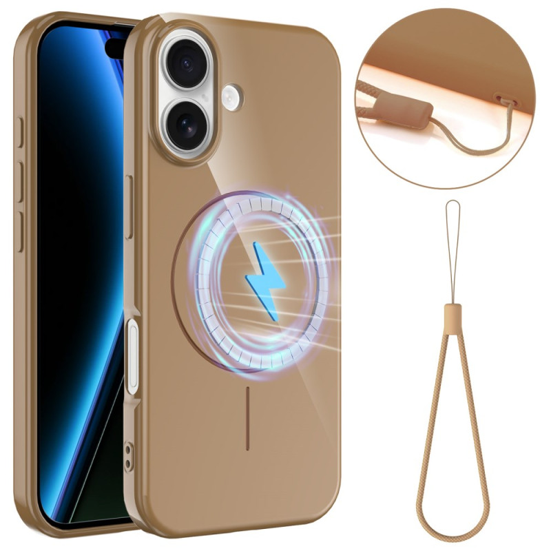 MagSafe-yhteensopiva iPhone 17 -suojakuori
, jossa on kiinnityslenkki