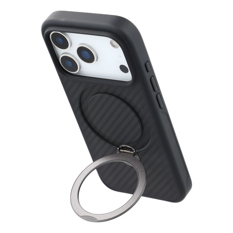 iPhone 17 Pro Carbon Fibre Suojakuori
MagSafe tuki