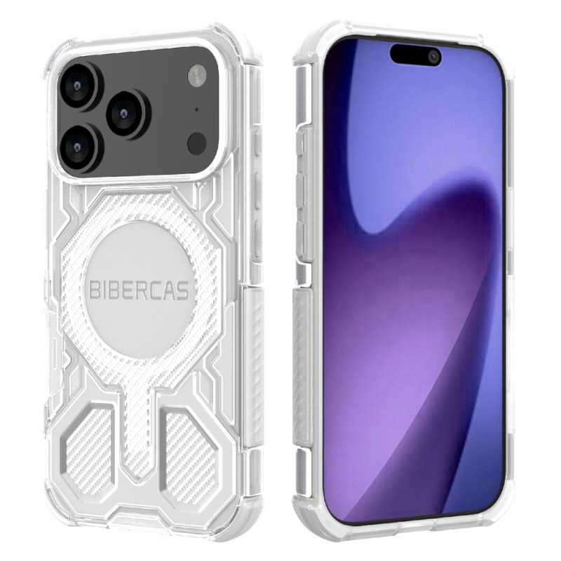 Suojakuori
iPhone 17 Pro J-16 läpinäkyvä sarja BIBERCAS