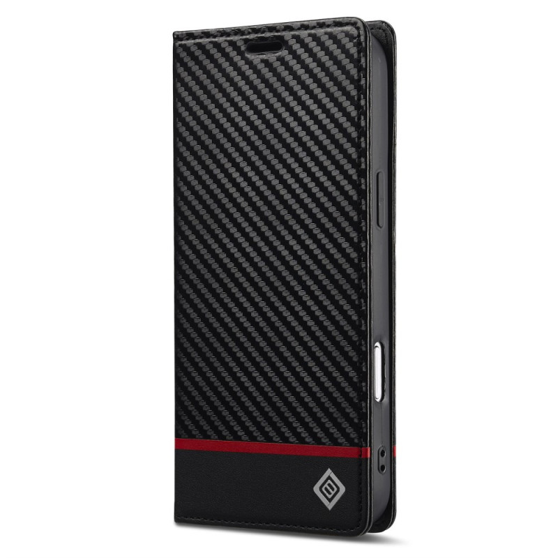 Flip Cover iPhone 17 Pro Hiilikuitu LC.IMEEKE