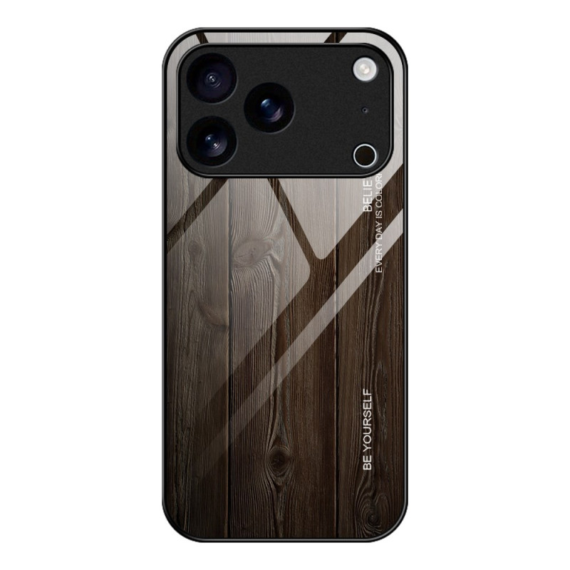 iPhone 17 Pro Wood Texture panssarilasi
 suojakuori
