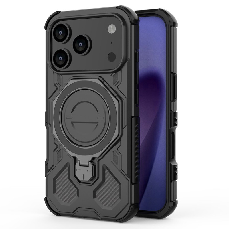 iPhone 17 Pro erittäin kestävä suojakuori
tukirenkaalla