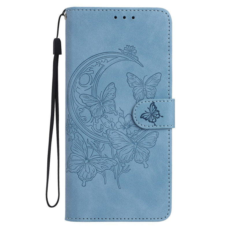 Xiaomi Redmi 15C mokkanahkainen kukkakotelo