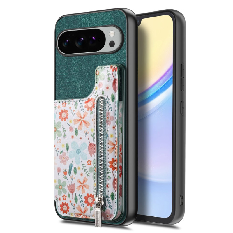 Google Pixel 10 Pro XL lompakkokotelo Kukkainen