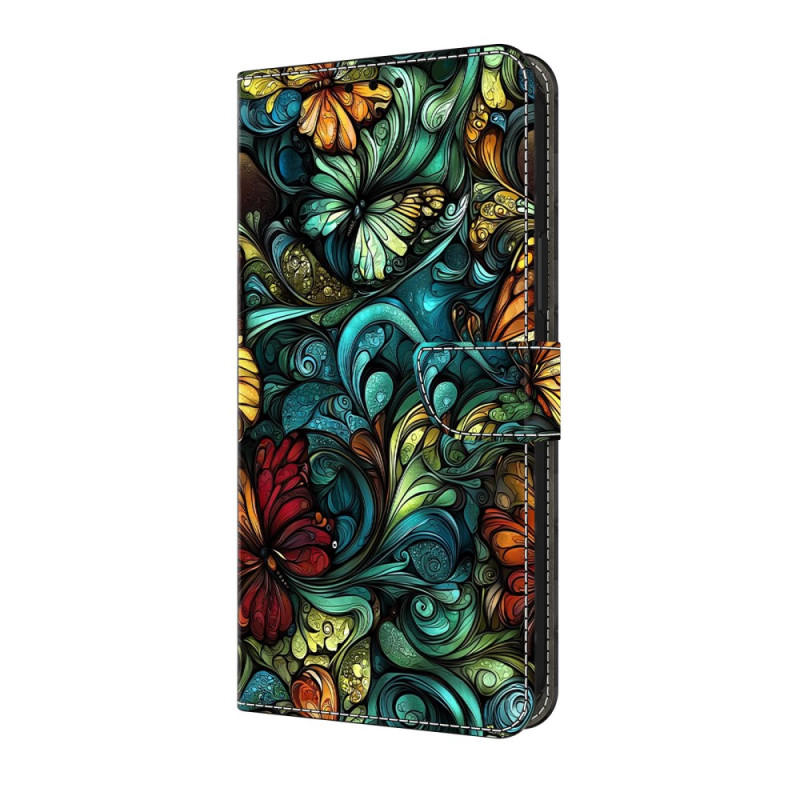 Samsung Galaxy A07 akvarelli kukka suojakotelo