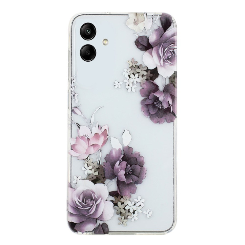 Samsung Galaxy A07 Purple Peonies Suojakuori
 Suojakuori
