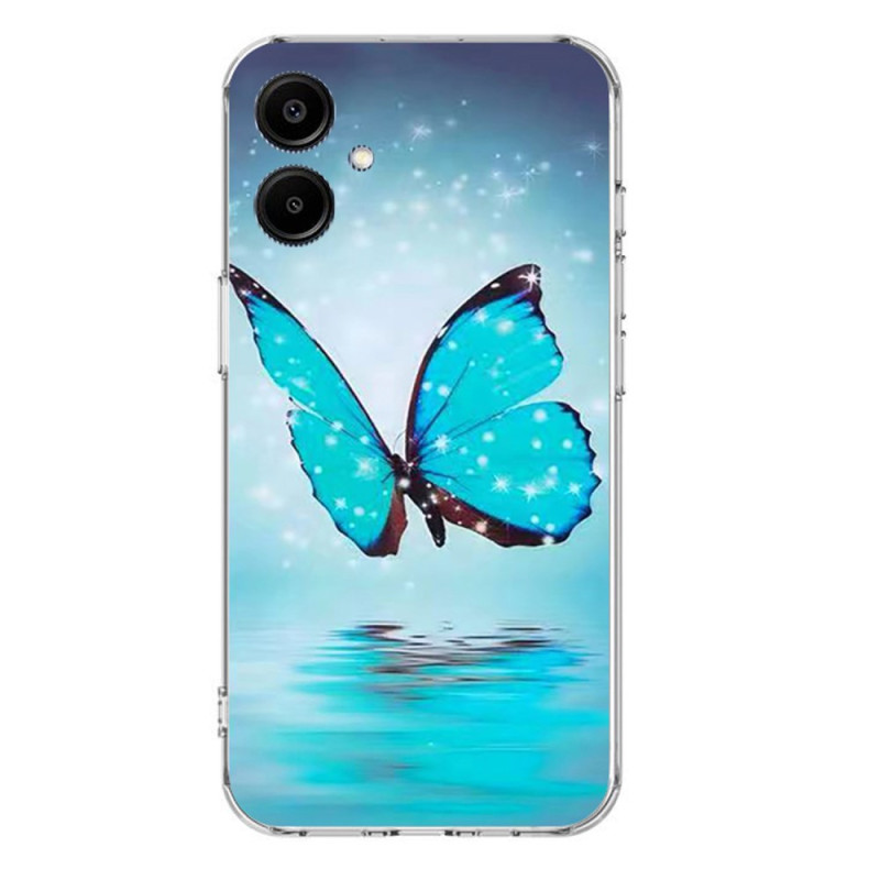 Samsung Galaxy A07 sininen perhonen Suojakuori

