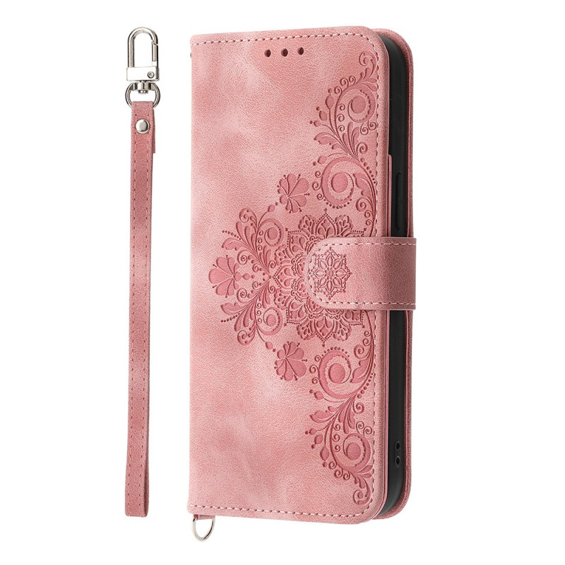 Samsung Galaxy Suojakuori
 A07 Mokkanahka Effect Lace hihnalla ja olkahihna