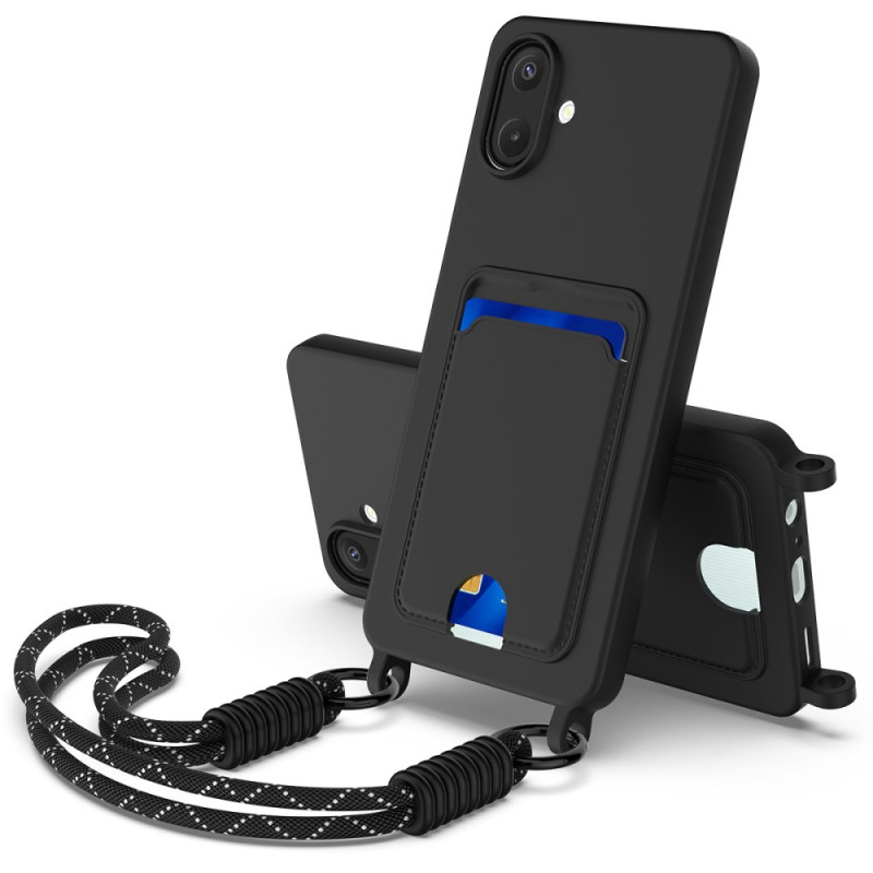 Samsung Galaxy A07 4G silikoni kantonauha
 kortin suojakotelo
