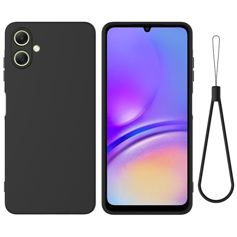 Samsung Galaxy A07 Liquid Silikoni suojakuori
 hihnalla