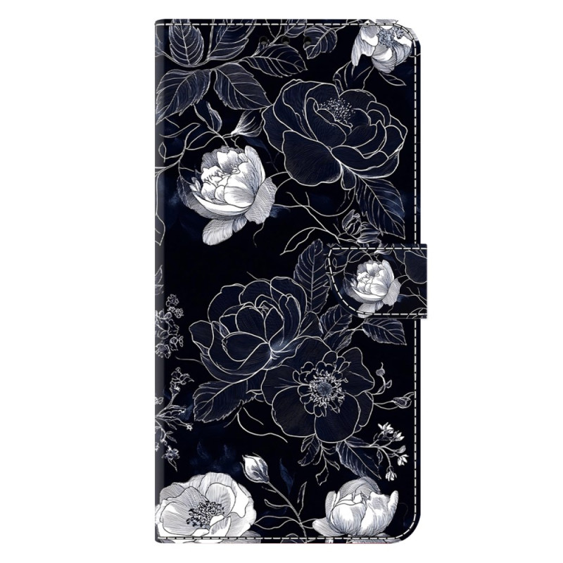Samsung Galaxy A17 5G suojakotelo
 vintage kukkia