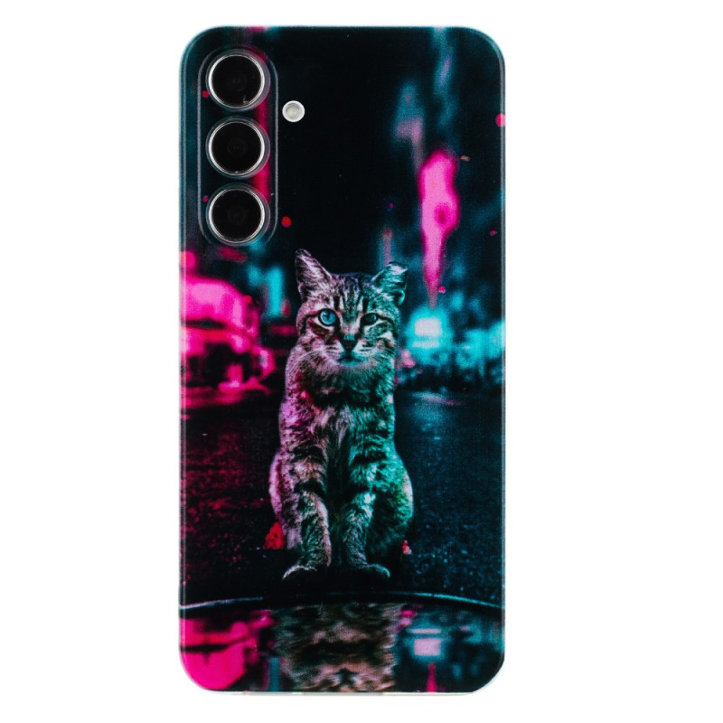 Coque Samsung Galaxy A17 5G Chat au Feu de Circulation