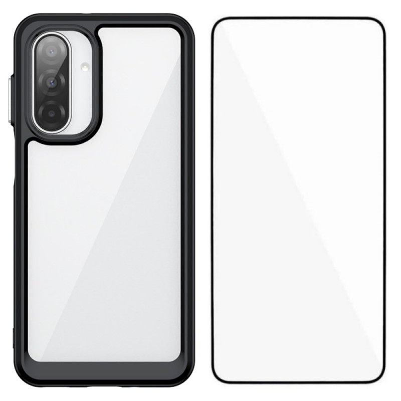 Samsung Galaxy A17 5G Hybridikotelo, jossa on panssarilasi
 näytönsuojus