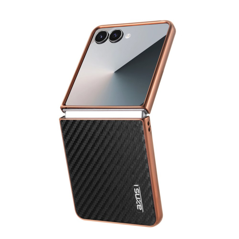 Samsung Galaxy Z Flip 7 Hiilikuitu Suojakuori
 AZNS