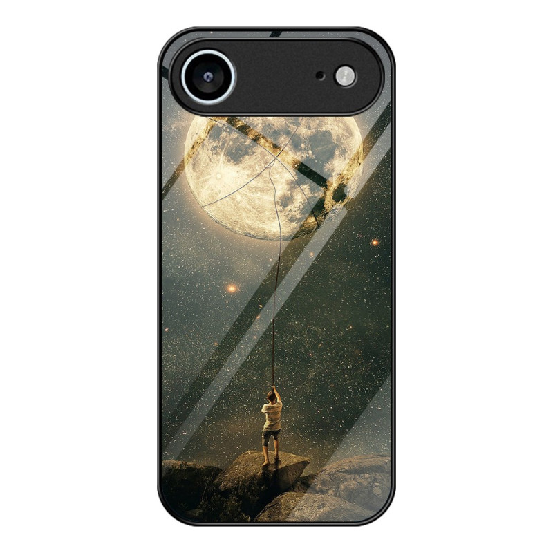 Coque Phone 17 Air Verre Trempé Motif Lunaire