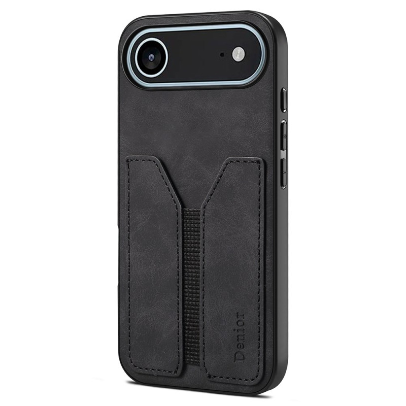 Coque iPhone 17 Air Porte-Cartes Élastique DENIOR
