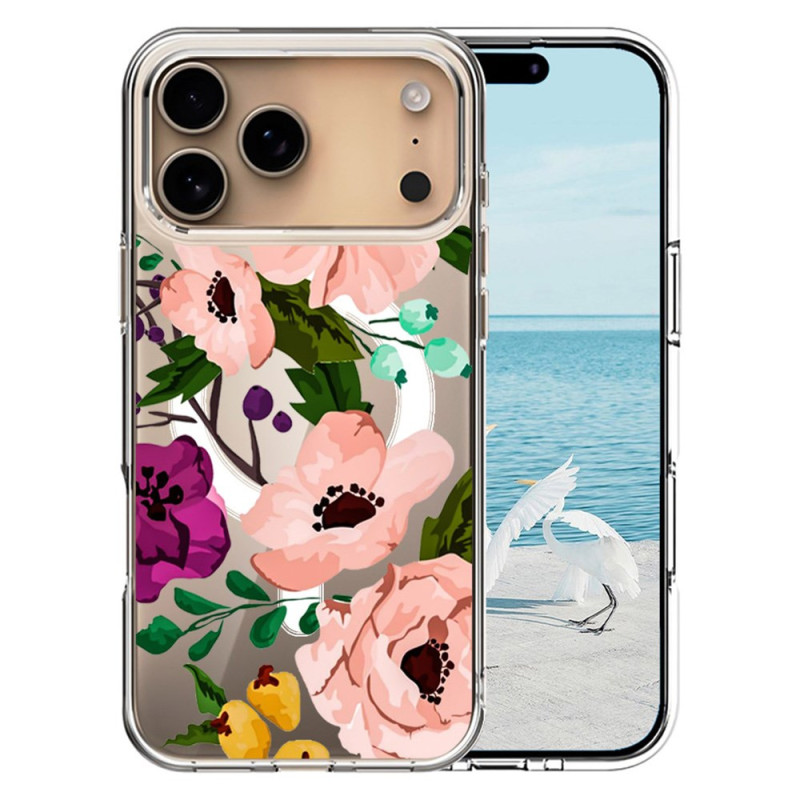 Suojakuori
 iPhone 17 Pro Max yhteensopiva MagSafe Fleurie