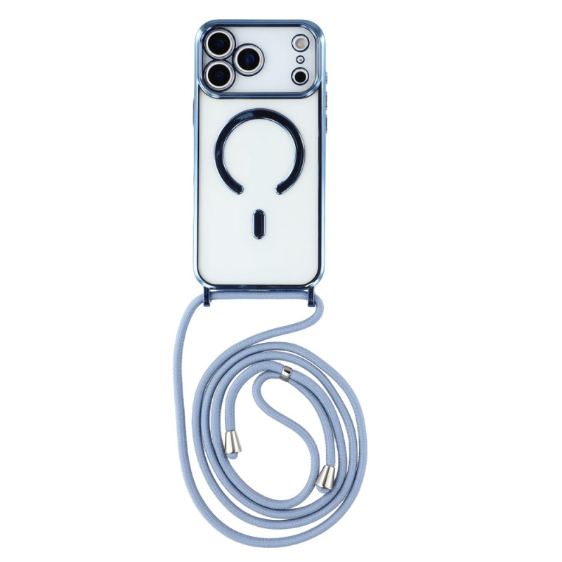 Läpinäkyvä magneettinen iPhone 17 Pro Max kantohihna
 Suojakuori
