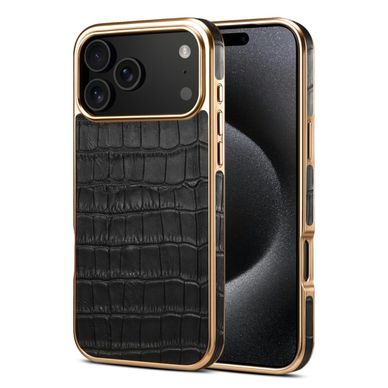 iPhone 17 Pro Max suojakotelo
 krokotiili tekstuuri DENIOR