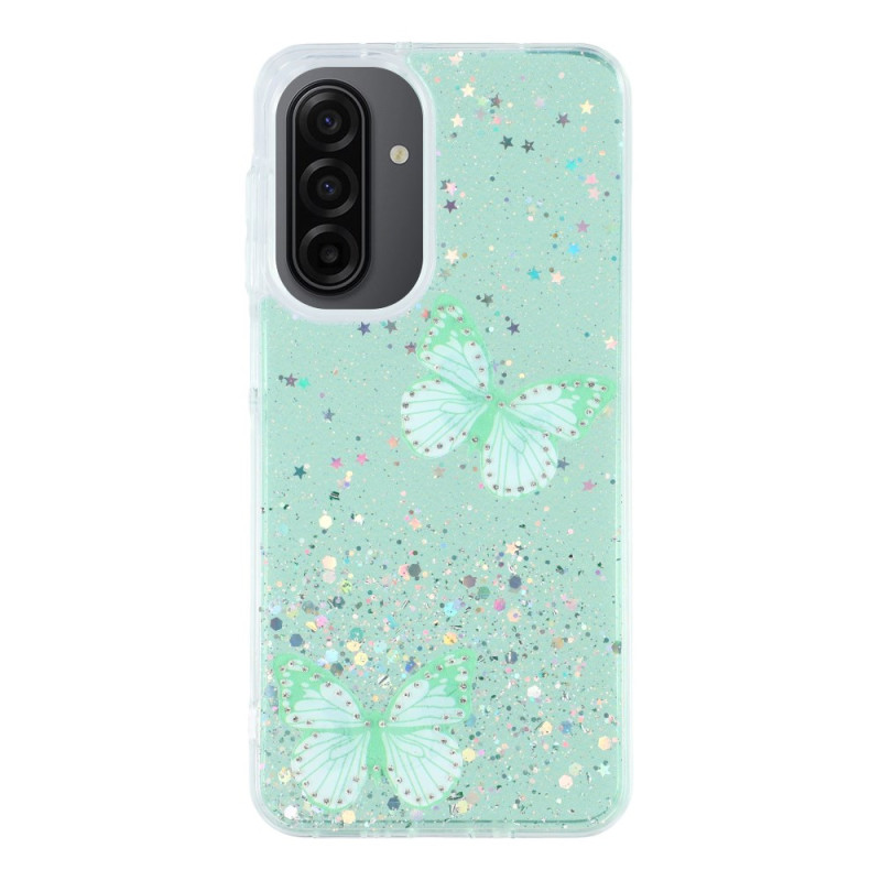 Samsung Galaxy A17 5G Paljetti
 Perhonen Suojakuori
